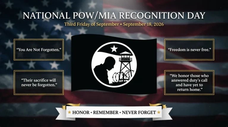 National POW MIA Recognition Day Quotes