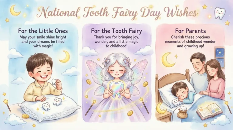 National Tooth Fairy Day Wishes