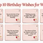 top 10 birthday wishes for wife