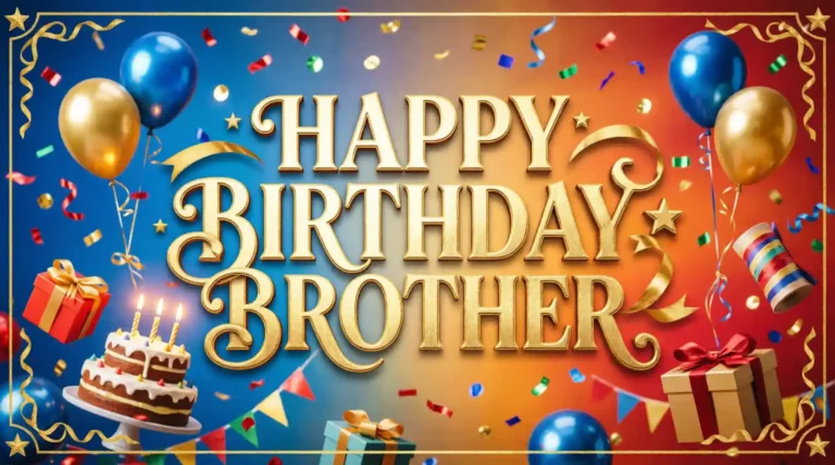 whatsapp birthday wishes for brother