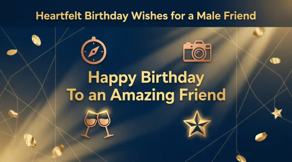 Heartfelt Birthday Wishes for Male Friend
